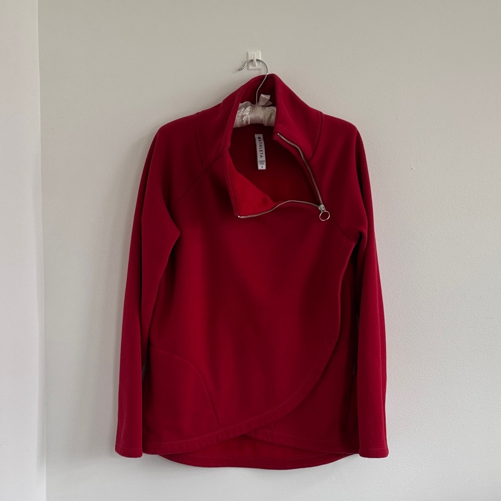 Athleta Asym Cozy Karma Pullover - Picture 7 of 11